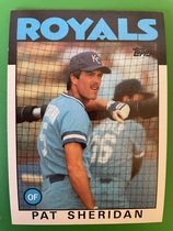 1986 Topps Base Set #743 Pat Sheridan