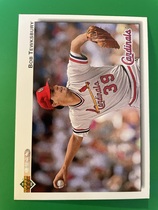 1992 Upper Deck Base Set #512 Bob Tewksbury