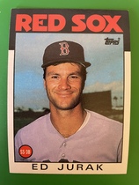 1986 Topps Base Set #749 Ed Jurak