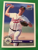 1993 Donruss Base Set #792 David Nied