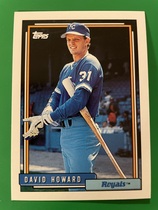 1992 Topps Base Set #641 David Howard