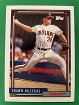 1992 Topps Base Set #523 Shawn Hillegas