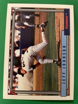 1992 Topps Base Set #449 Jeff Johnson