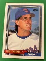 1992 Topps Base Set #344 Jack Daugherty