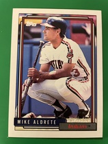 1992 Topps Base Set #256 Mike Aldrete