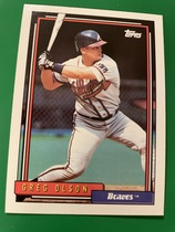 1992 Topps Base Set #39 Greg Olson