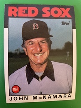 1986 Topps Base Set #771 John McNamara