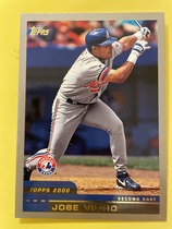 2000 Topps Base Set #77 Jose Vidro