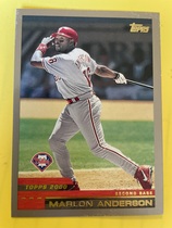 2000 Topps Base Set #341 Marlon Anderson