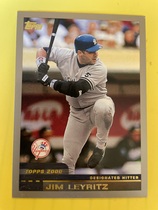 2000 Topps Base Set #384 Jim Leyritz