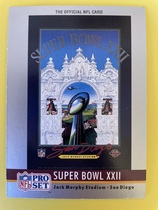 1990 Pro Set Theme Art #22 Super Bowl XXII