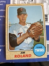 1968 Topps Base Set #276 Jim Roland