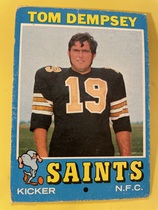 1971 Topps Base Set #5 Tom Dempsey