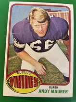 1976 Topps Base Set #309 Andy Maurer