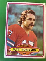 1980 Topps Base Set #12 Matt Robinson
