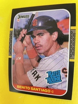 1987 Donruss Base Set #31 Benito Santiago