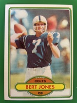1980 Topps Base Set #45 Bert Jones