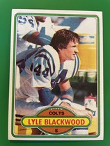 1980 Topps Base Set #116 Lyle Blackwood
