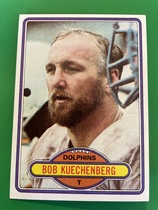 1980 Topps Base Set #136 Bob Kuechenberg