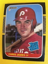 1987 Donruss Base Set #42 Chris James