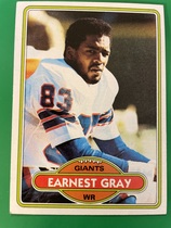 1980 Topps Base Set #206 Earnest Gray