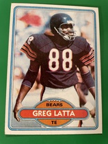 1980 Topps Base Set #247 Greg Latta