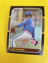 1987 Donruss Base Set #57 Ed Correa