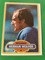 1980 Topps Base Set #379 Herman Weaver