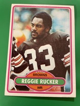1980 Topps Base Set #458 Reggie Rucker