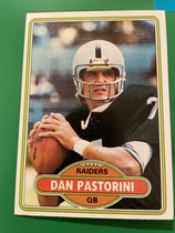 1980 Topps Base Set #490 Dan Pastorini