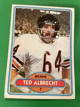 1980 Topps Base Set #519 Ted Albrecht