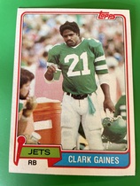 1981 Topps Base Set #144 Clark Gaines