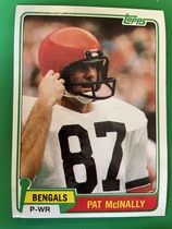 1981 Topps Base Set #383 Pat Mclnally