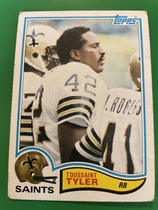 1982 Topps Base Set #412 Toussaint Tyler
