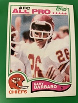 1982 Topps Base Set #110 Gary Barbaro