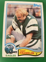 1982 Topps Base Set #443 Tony Franklin