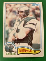 1982 Topps Base Set #449 Keith Krepfle
