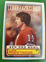 1983 Topps Base Set #267 Luke Prestridge