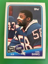 1988 Topps Base Set #282 Carl Banks
