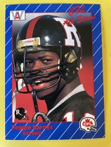 1991 All World CFL #55 Reggie Barnes