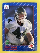 1991 All World CFL #72 Roger Aldag