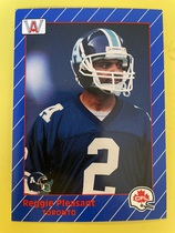 1991 All World CFL #93 Reggie Pleasant