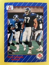1991 All World CFL #96 Chris Schultz