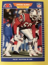 1989 Pro Set Base Set #254 Lawrence McGrew