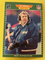 1989 Pro Set Base Set #293 Bill Parcells