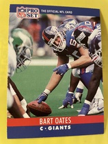 1990 Pro Set Base Set #229 Bart Oates