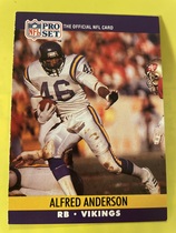 1990 Pro Set Base Set #565 Alfred Anderson