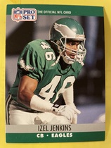 1990 Pro Set Base Set #612 Izel Jenkins