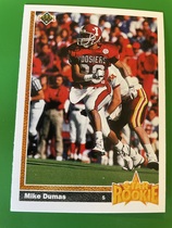 1991 Upper Deck Base Set #3 Mike Dumas