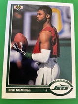 1991 Upper Deck Base Set #211 Erik McMillan